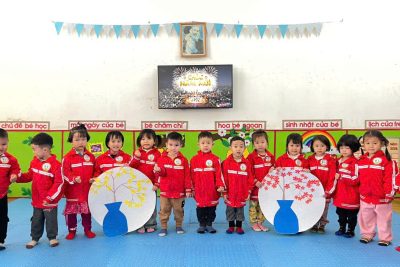 HOẠT ĐỘNG TRẢI NGHIỆM TẠO HÌNH CỦA CÁC BÉ LỚP 3 TUỔI B