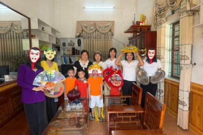 TRUNG THU ĐẾN – TRỌN VẸN YÊU THƯƠNG, ẤM ÁP TÌNH CÔ TRÒ TRƯỜNG MẦM NON NGHĨA THÁI