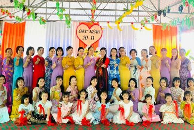 TRƯỜNG MẦM NON XÃ NGHĨA THÁI CHÀO MỪNG NGÀY NHÀ GIÁO VIỆT NAM 20.11.2023