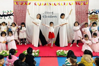 NOEL ẤP ÁP, YÊU THƯƠNG TẠI TRƯỜNG MẦM NON NGHĨA THÁI