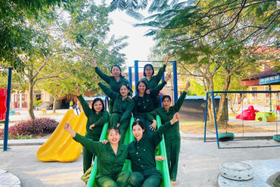 Bài tuyên truyền – Giáo dục tình yêu người lính cho trẻ – Trường mầm non xã Nghĩa Thái