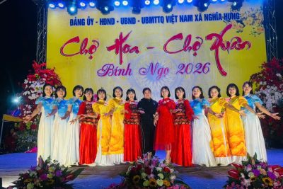 VD MÚA KHAI MẠC CHỢ HOA – CHỢ XUÂN