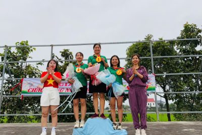 GIẢI CHẠY BỘ CHÀO MỪNG NGÀY QUỐC TẾ PHỤ NỮ 8/3 TRƯỜNG MẦM NON NGHĨA THÁI