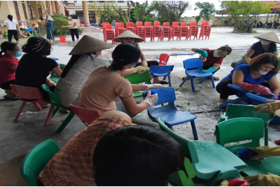 BÀI TUYÊN TRUYỀN Công tác chuẩn bị đón trẻ trở lại trường sau kỳ nghỉ hè của trường Mầm non xã Nghĩa Thái