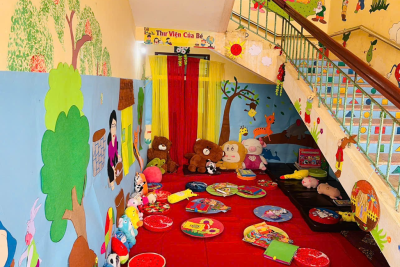 Trường mầm non xã Nghĩa Thái đón đoàn khảo sát việc thực hiện Chuyên đề “Xây dựng trường mầm non lấy trẻ làm trung tâm” giai đoạn 2021-2025, của Sở Giáo dục Đào tạo